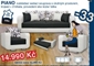 Rozkládací sedací souprava PIANO
