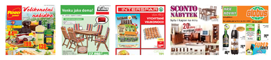 Akční letáky hypermarketů a supermarketů - Leták Penny market, Leták Globus, Interspar Leták, Leták Sconto a Kika nábytek 