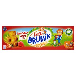 Opavia Bebe Brumík jahůdka 5 x 30g Albert